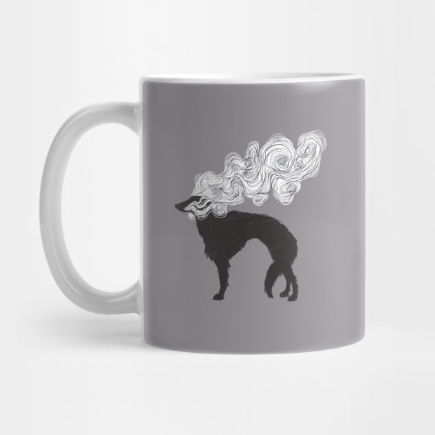 Borzoi by InkedinRed